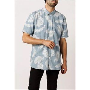New Men’s Barney Cools Bahama printed casual shirt